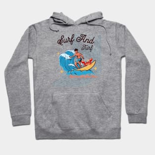 Hermisio The Stone Crab Surf And Turf Hoodie